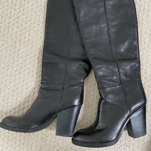Like new knee high leather boots